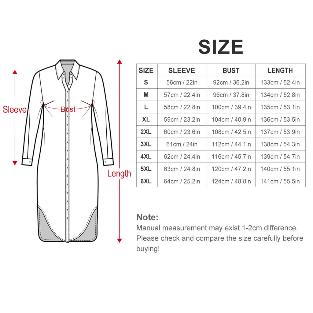 135gsm Button Down Collar Dress(All-Over Printing)