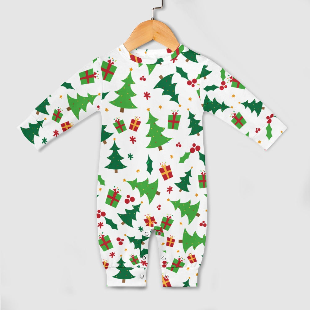 Baby romper CHRISTMAS TREES (OP)