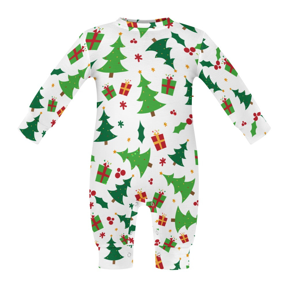 Baby romper CHRISTMAS TREES (OP)