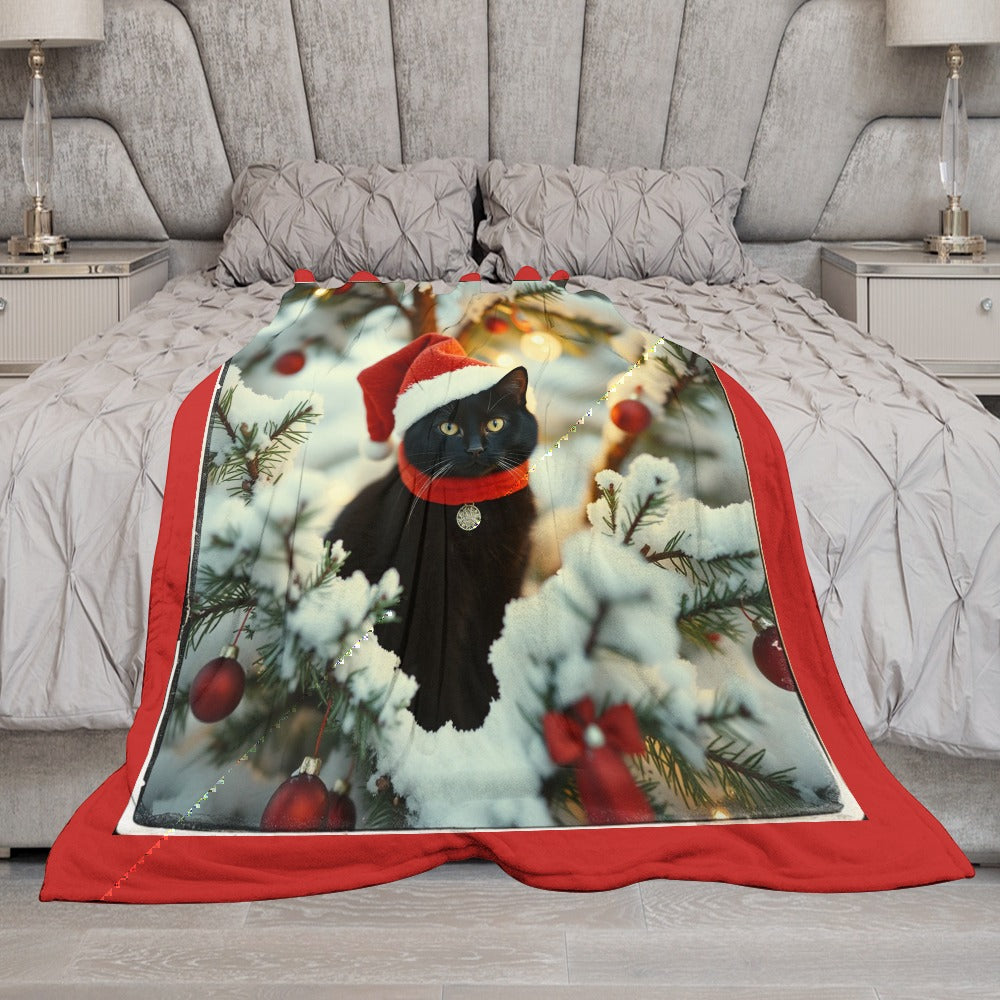 Ultra-Soft Flannel Blanket MERRY BINXMAS (OP)