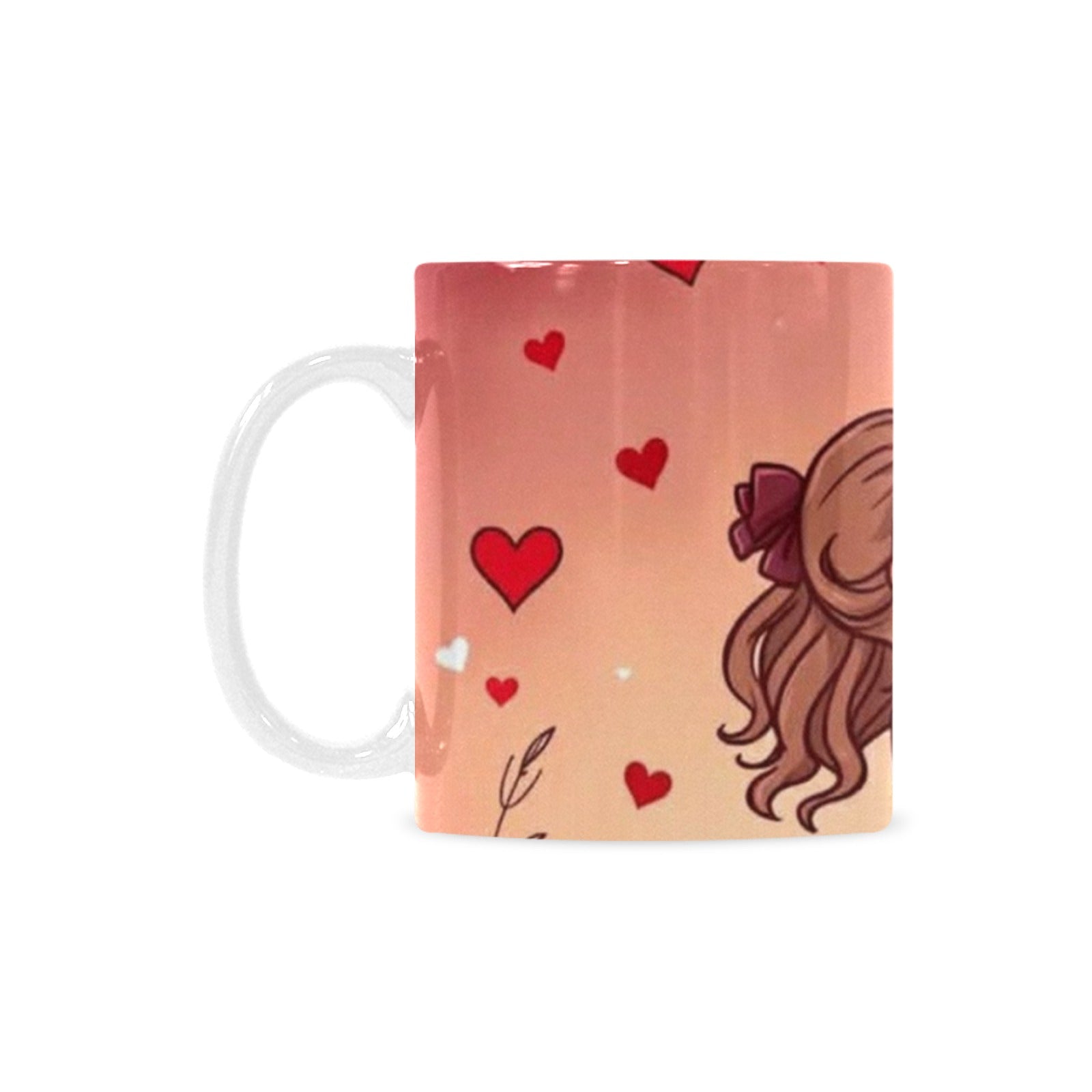 Classic White Mug (11 OZ)  LOVE IN BLOOM