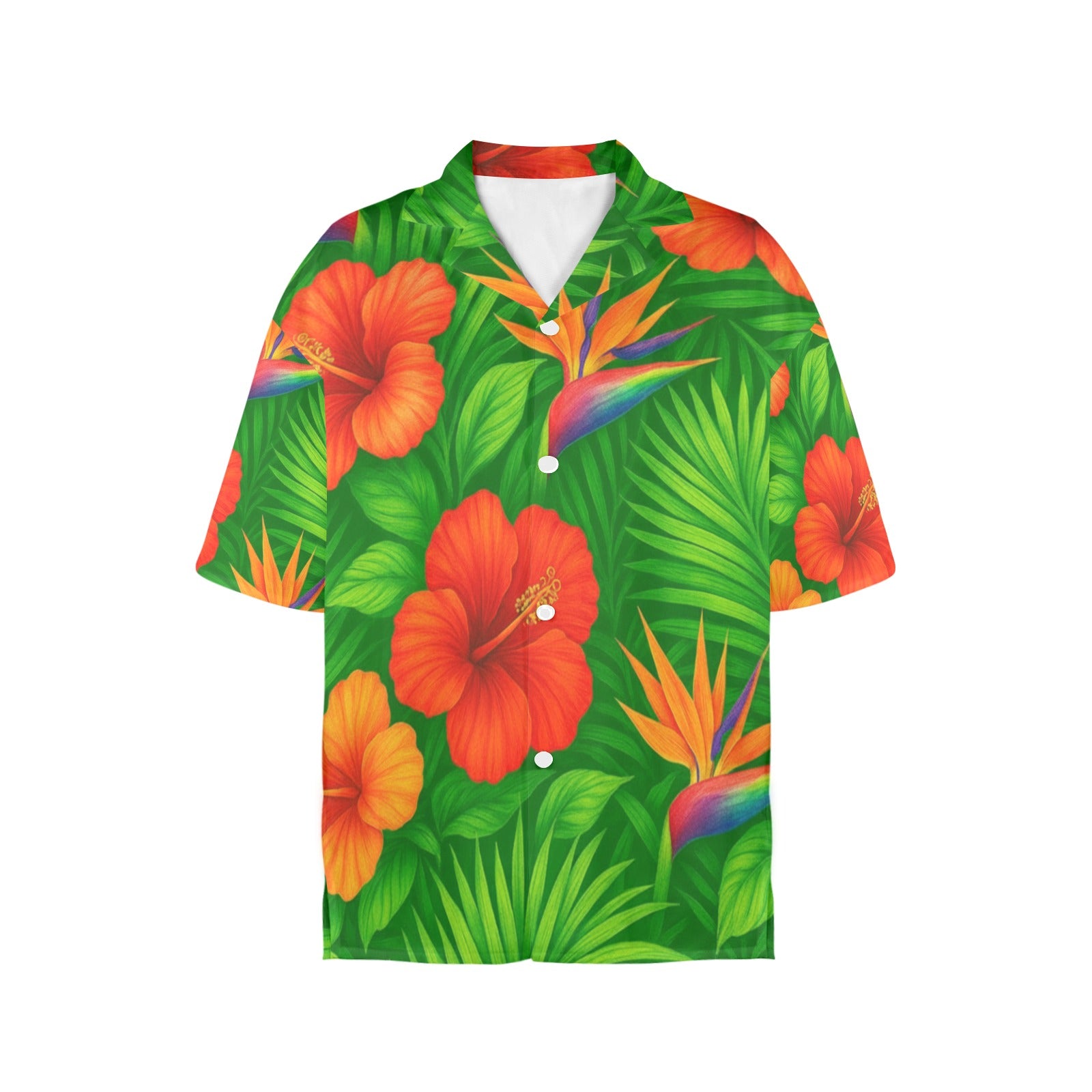 Women's All Over Print Hawaiian Shirt  ANOTHER DAY IN PARADISE