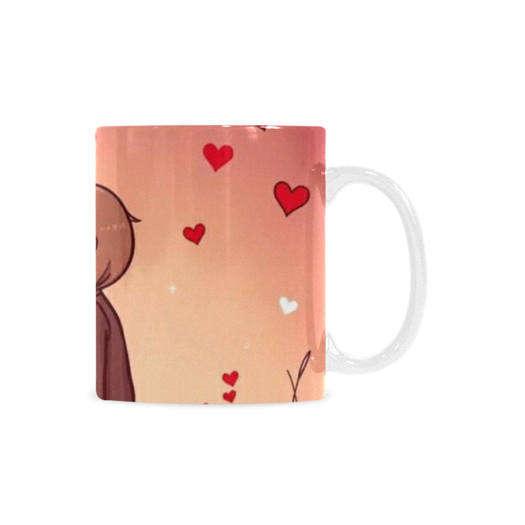 Classic White Mug (11 OZ)  LOVE IN BLOOM