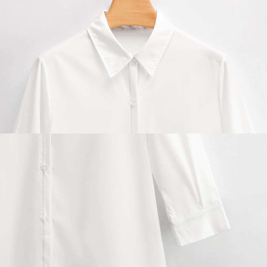 135gsm Button Down Collar Dress(All-Over Printing)