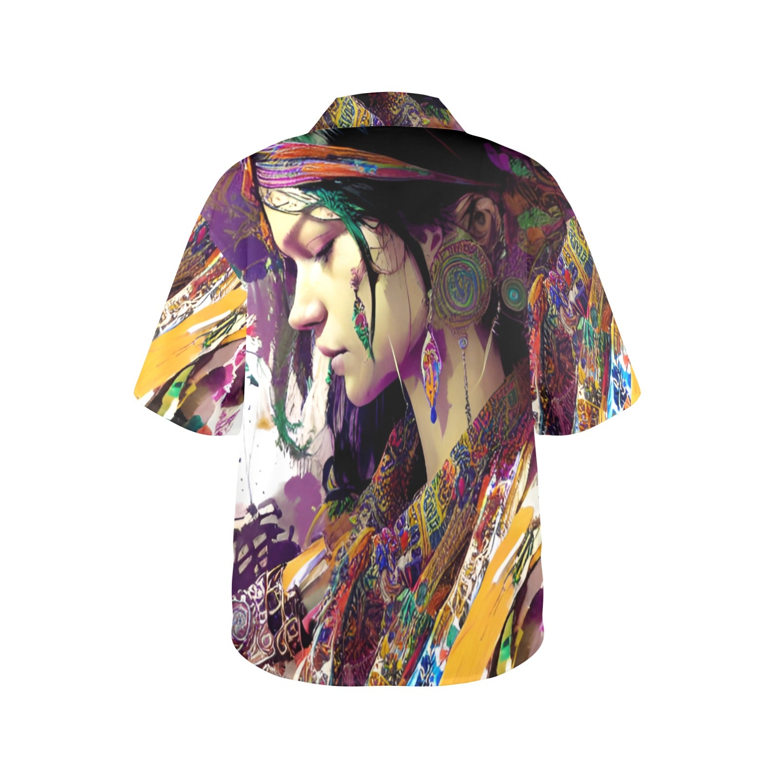 Women's All Over Print Hawaiian Shirt GYPSY DREAMS