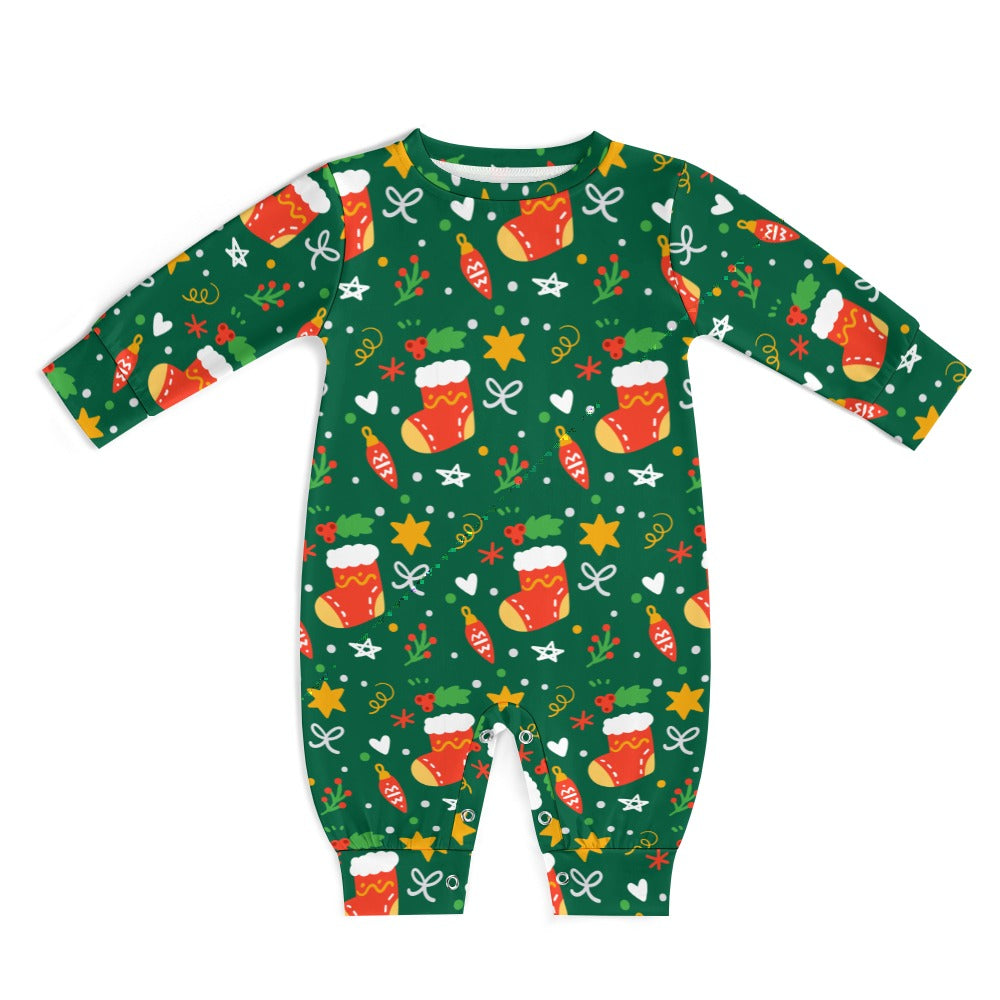 Baby romper CHRISTMAS STOCKINGS (OP)