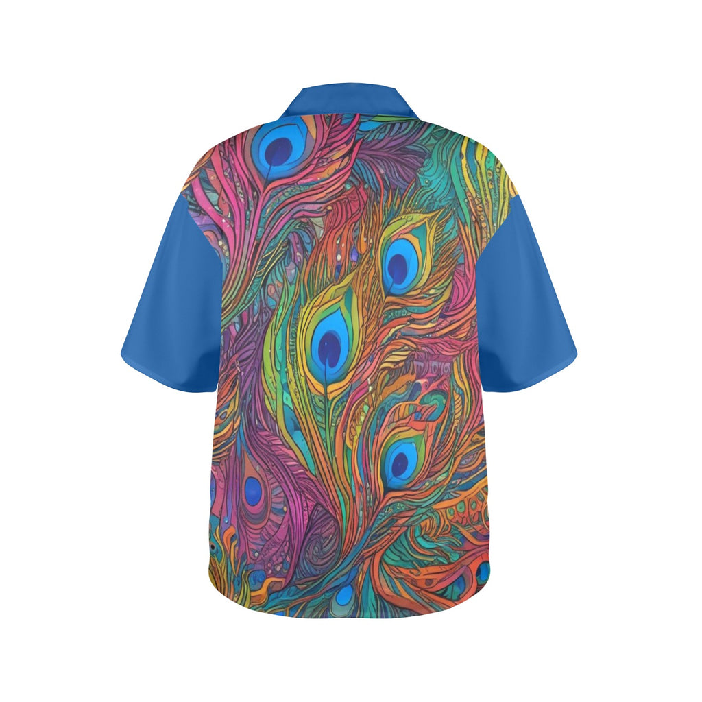 Women's All Over Print Hawaiian Shirt HERA