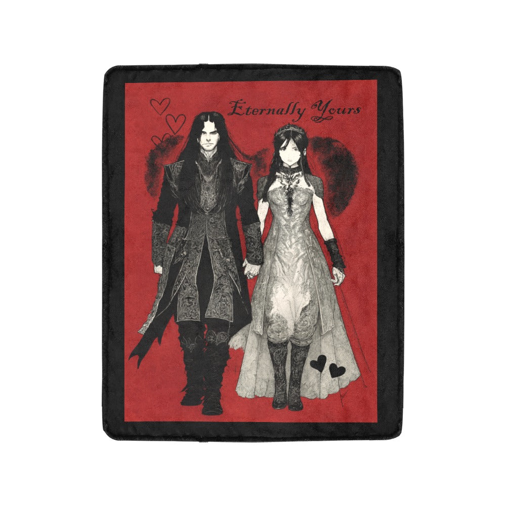Ultra-Soft Micro Fleece Blanket 40" x 50" ETERNALLY YOURS