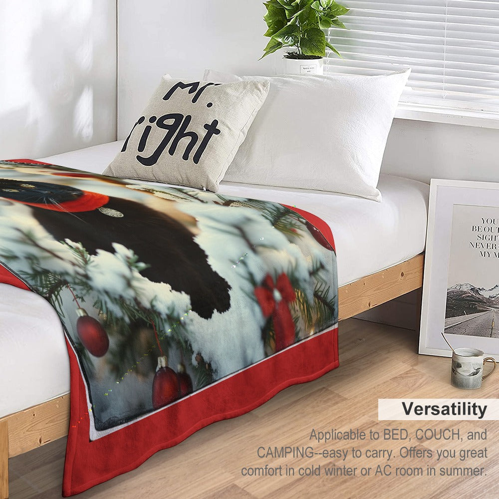 Ultra-Soft Flannel Blanket MERRY BINXMAS (OP)