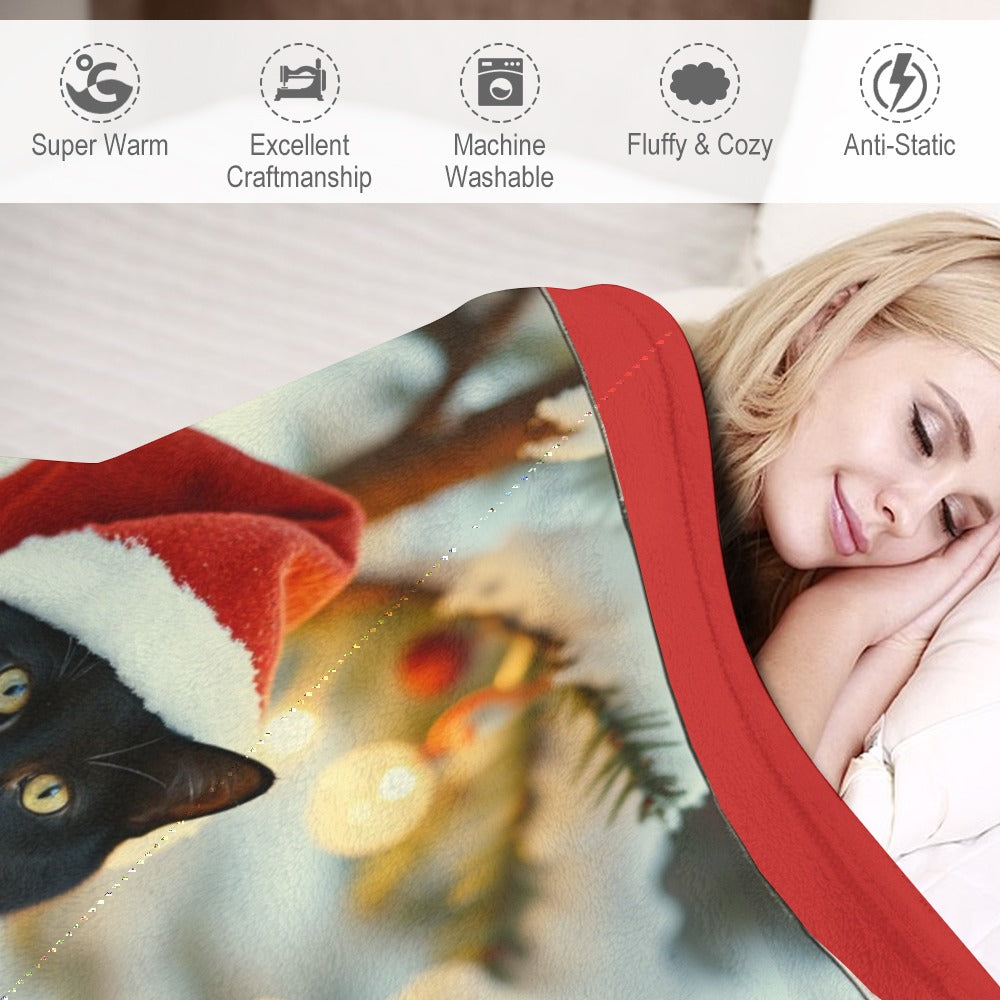 Ultra-Soft Flannel Blanket MERRY BINXMAS (OP)