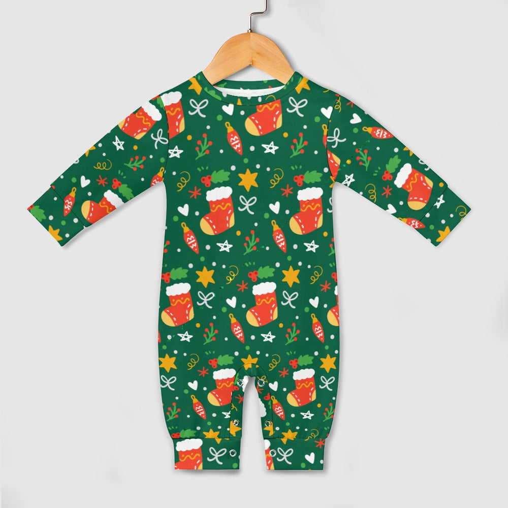 Baby romper CHRISTMAS STOCKINGS (OP)