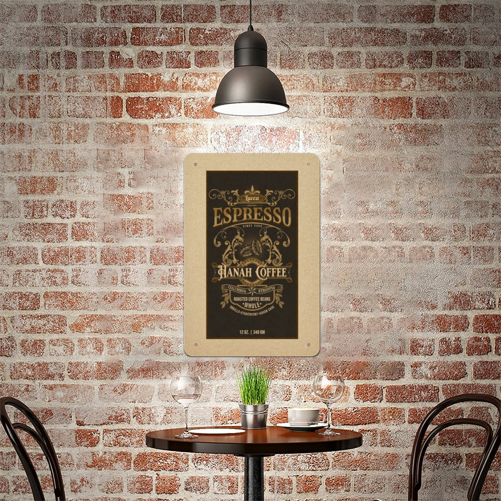 Tinplate Wall Decor ESPRESSO YOURSELF