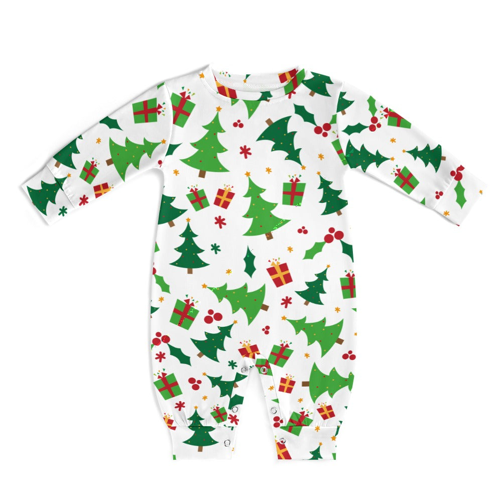 Baby romper CHRISTMAS TREES (OP)