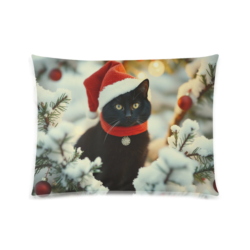 Custom Zippered Pillow Case 20"x26" MERRY BINXMAS (OP)