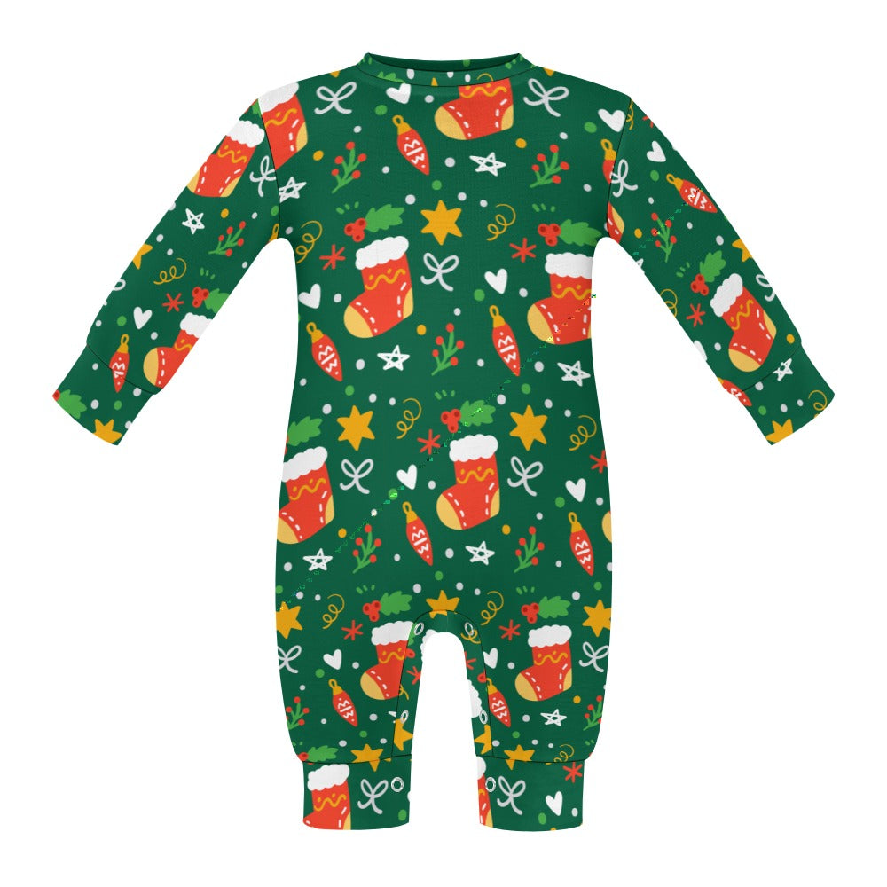 Baby romper CHRISTMAS STOCKINGS (OP)