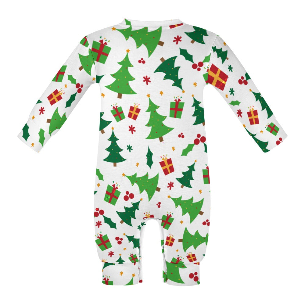 Baby romper CHRISTMAS TREES (OP)