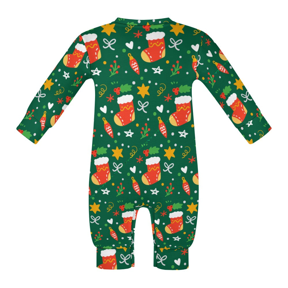 Baby romper CHRISTMAS STOCKINGS (OP)