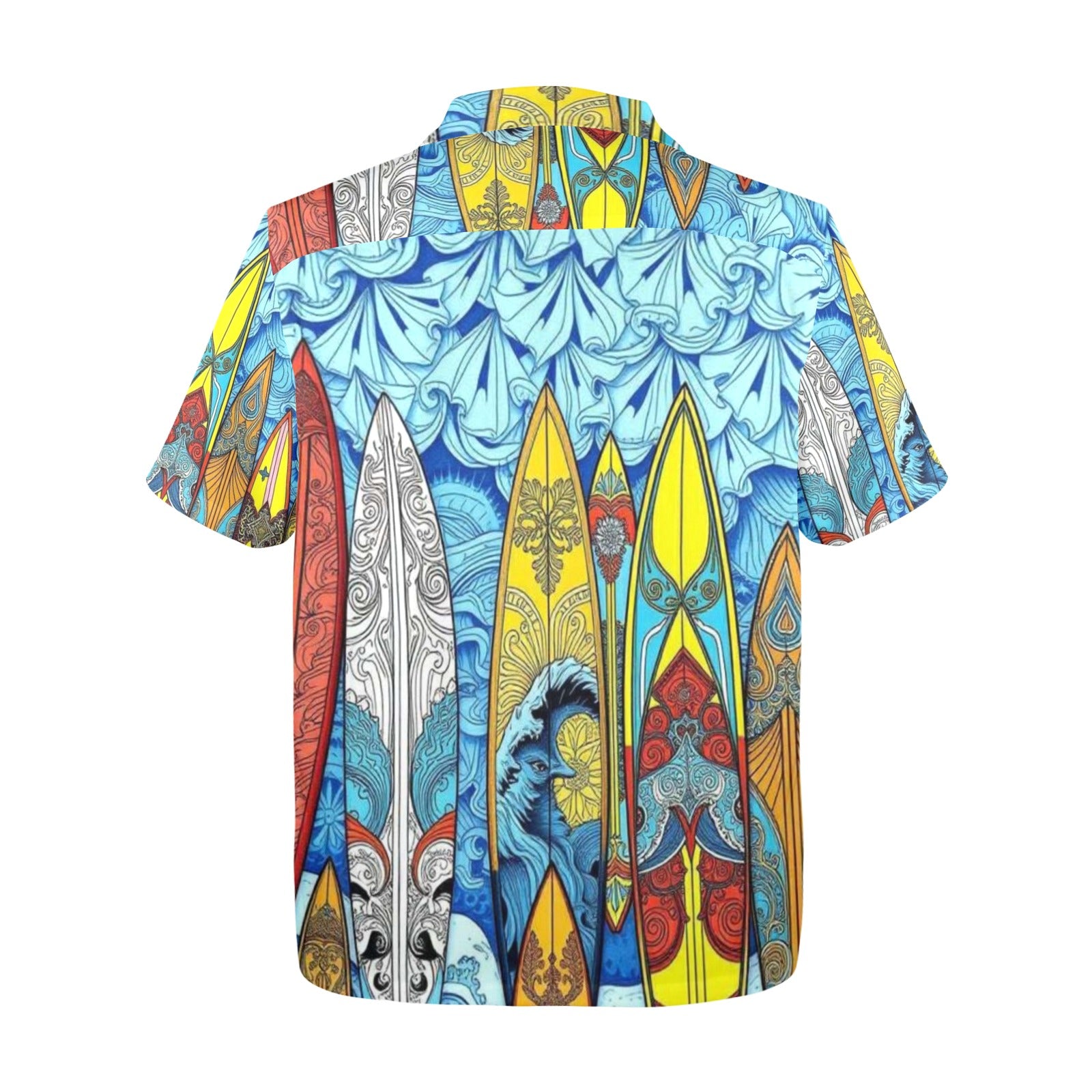 Men's All Over Print Hawaiian Shirt SURF'S UP