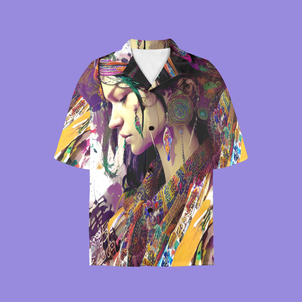 Women's All Over Print Hawaiian Shirt GYPSY DREAMS