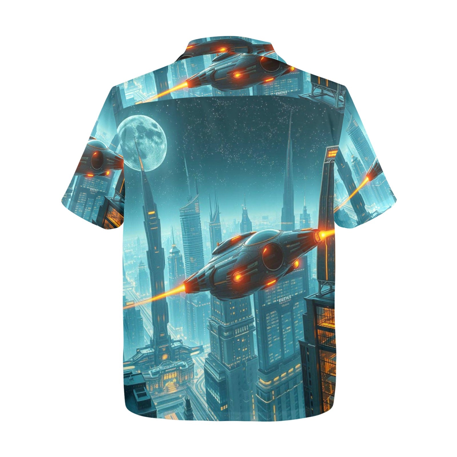 Men's All Over Print Hawaiian Shirt HOMECOMING