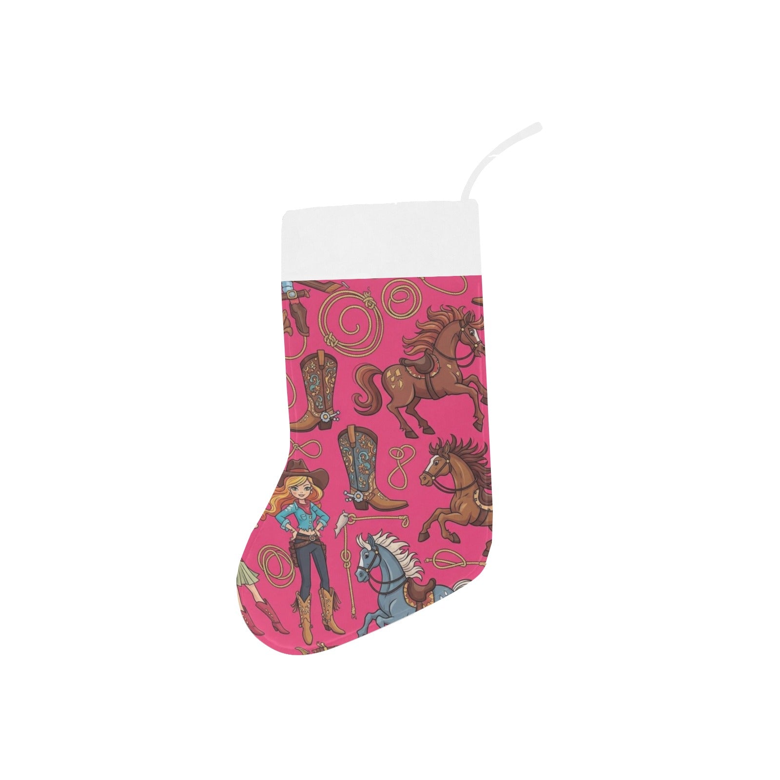 Christmas Stocking BARBY'S HORSES