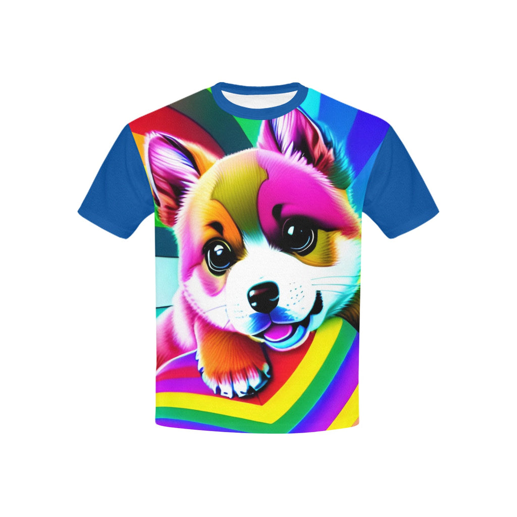 Kid's T-shirt USA Size HAPPY PUPPY