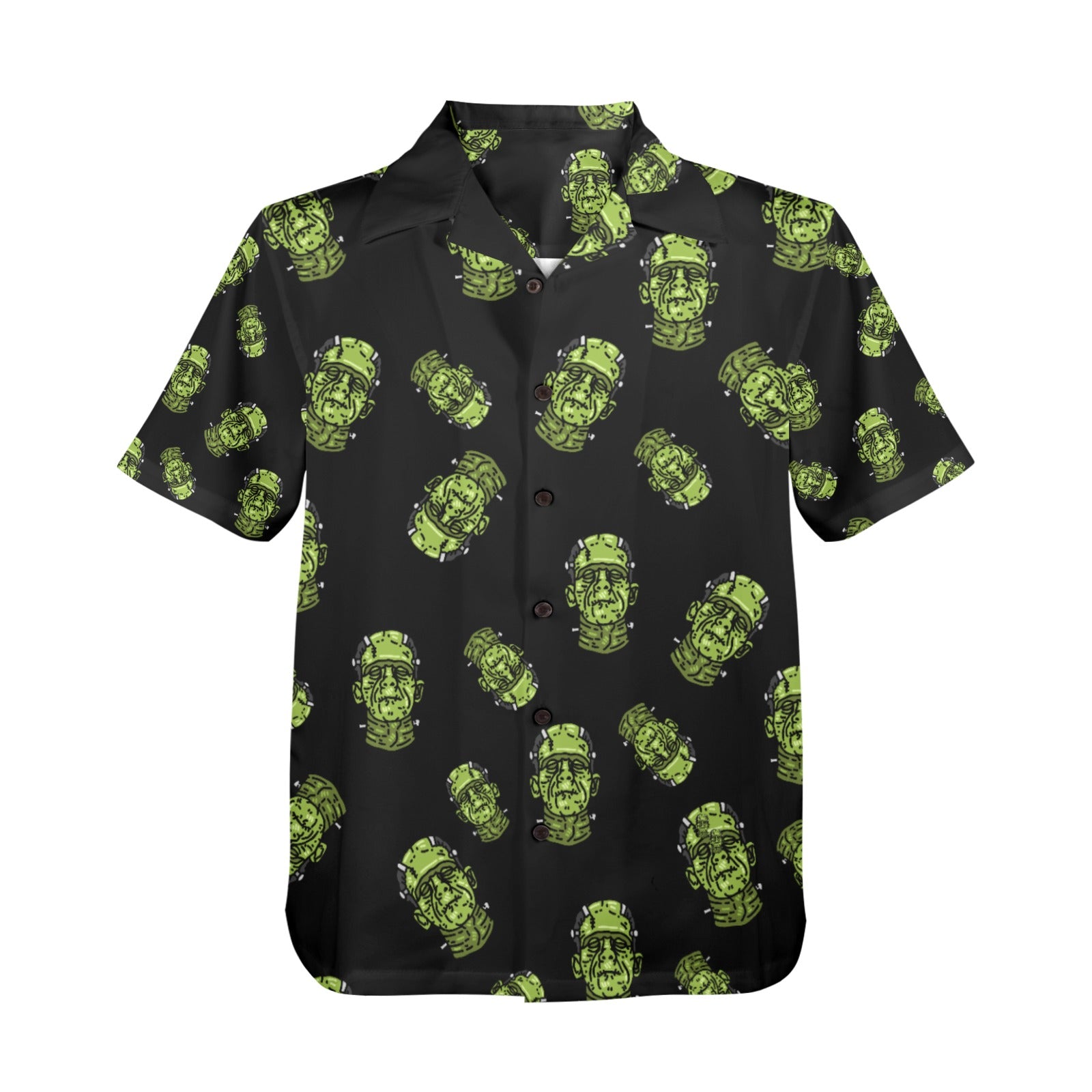 Men's All Over Print Hawaiian Shirt FRANKENSTYLE