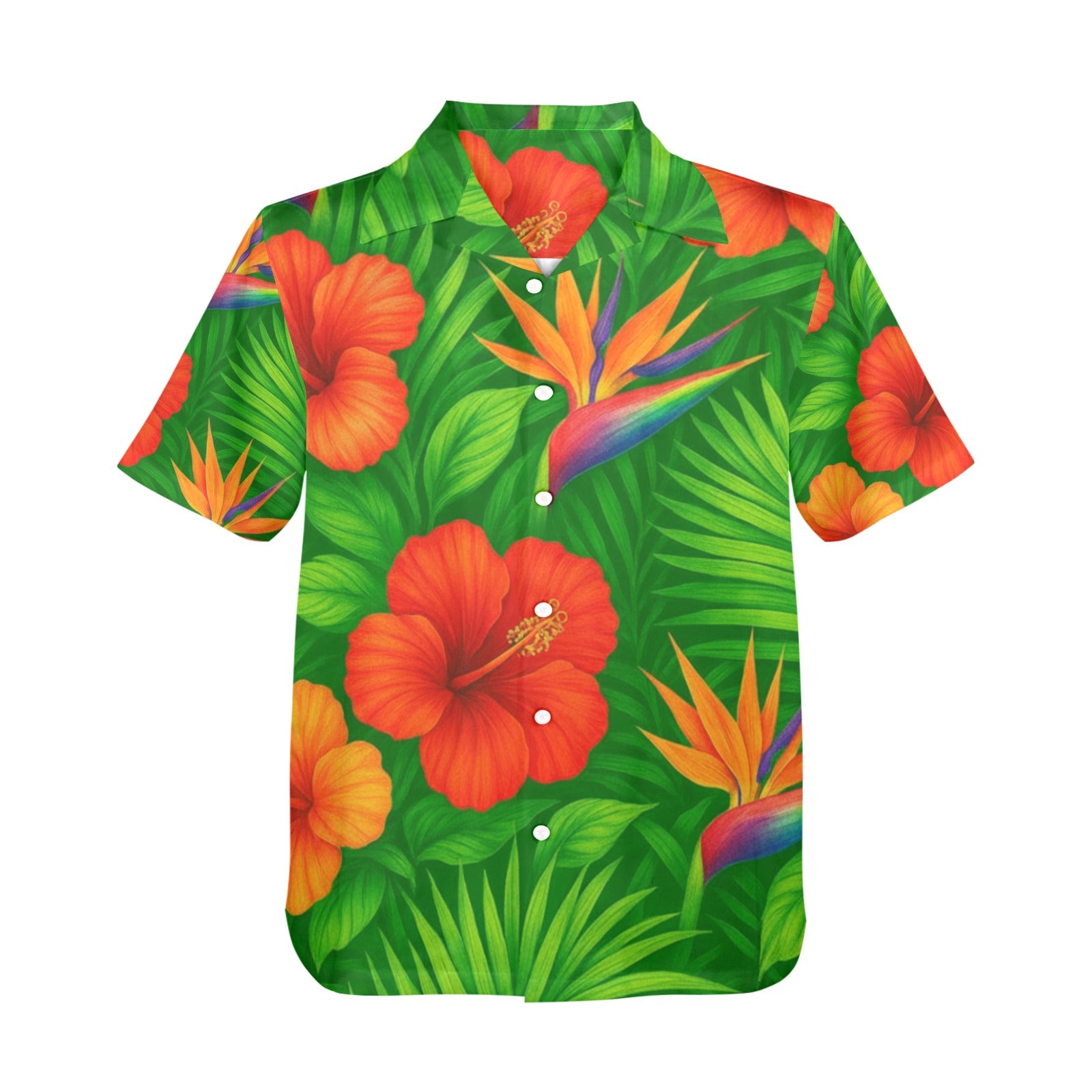 Men's All Over Print Hawaiian Shirt ANOTHER DAY IN PARADISE