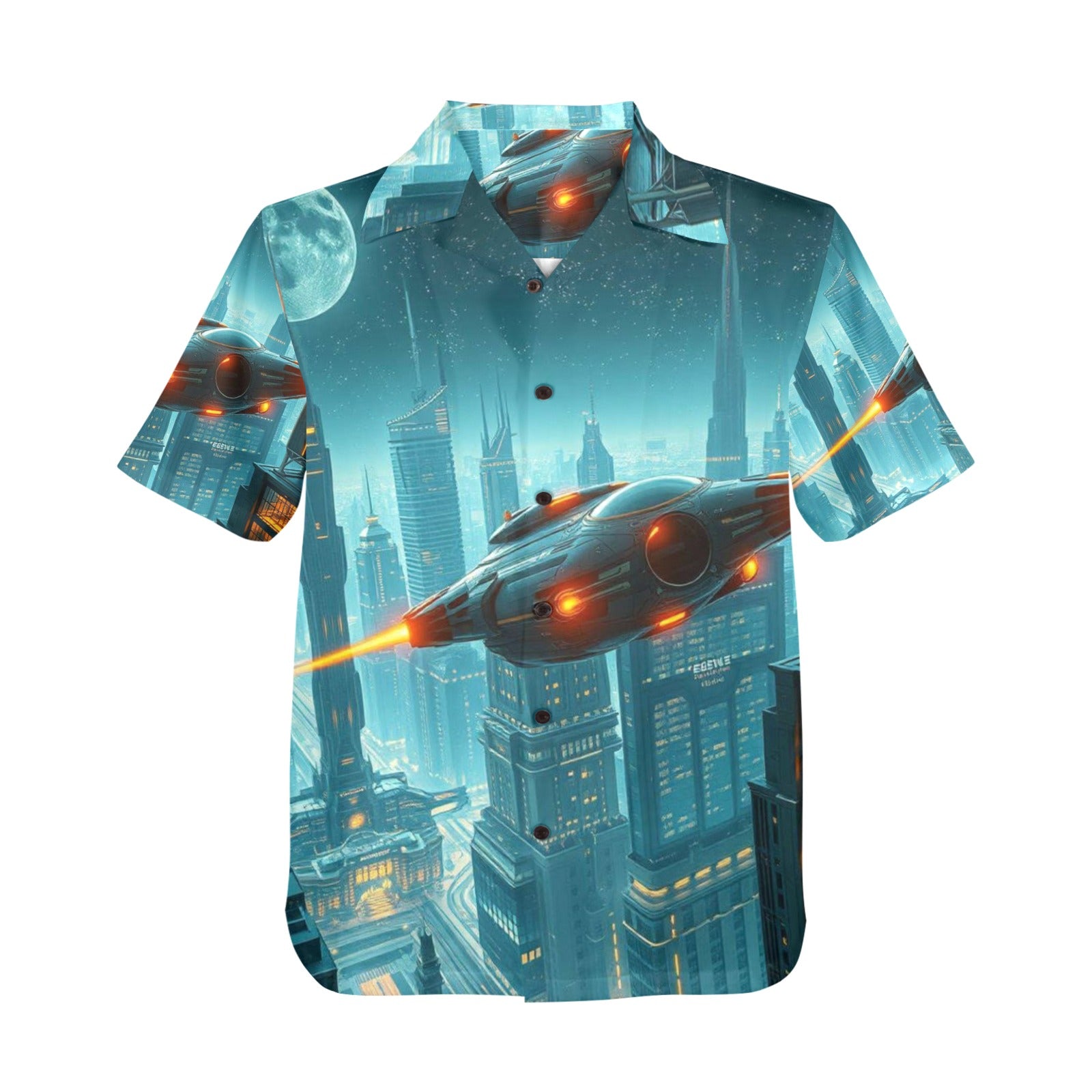 Men's All Over Print Hawaiian Shirt HOMECOMING